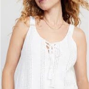 Women’s Old Navy Crochet Tank Top – Size Medium